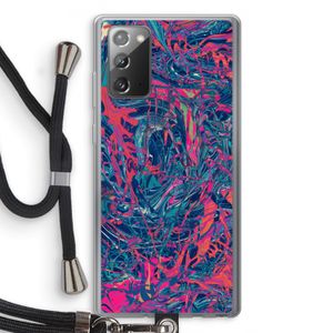Sleeping Dreams: Samsung Galaxy Note 20 / Note 20 5G Transparant Hoesje met koord