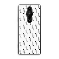 Pluimen: Sony Xperia Pro-I Transparant Hoesje