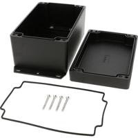 Hammond Electronics 1550Z117FBK Universele behuizing Aluminium spuitgietwerk Zwart 1 stuk(s) - thumbnail