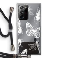 Tiny Bugs: Samsung Galaxy Note 20 Ultra / Note 20 Ultra 5G Transparant Hoesje met koord