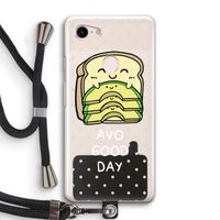 Avo Good Day: Pixel 3 Transparant Hoesje met koord