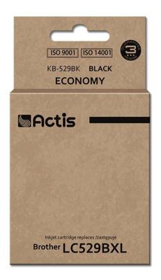 Actis KB-529Bk inkt (vervangt Brother LC529BK; Standaard; 58 ml; zwart)