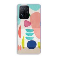 Bold Rounded Shapes: Xiaomi 11T Transparant Hoesje