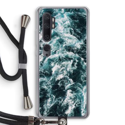 Zee golf: Xiaomi Mi Note 10 Transparant Hoesje met koord