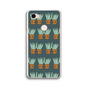 Sansevieria: Google Pixel 3 XL Transparant Hoesje
