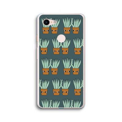 Sansevieria: Google Pixel 3 XL Transparant Hoesje