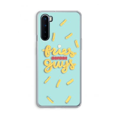 Always fries: OnePlus Nord Transparant Hoesje