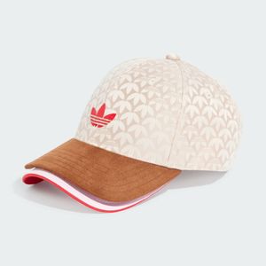 Trefoil Monogram Jacquard Suede Double Visor Baseball Cap