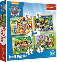 Tref Puzzel paw patrol 4 in 1: 35/48/54/