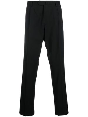 Caruso pantalon de costume à détails plissés - Noir