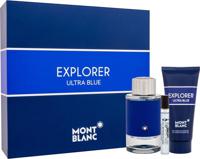 Mont Blanc Explorer Ultra Blue Gift Set Eau De Parfum EDP 100 ML, Miniaturka EDP 7,5 ML + Shower Gel 100 ML - thumbnail