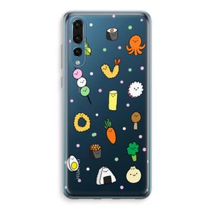 Happy bento friends: Huawei P20 Pro Transparant Hoesje