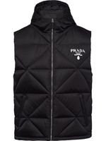 Prada gilet Re-Nylon - Noir - thumbnail