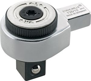 Stahlwille Insteekomzetratel | 3/4 inch 14 x 18 mm | chroom-legering-staal | chroom-vanadium | 1 stuk - 58250065 58250065