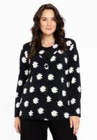 Yoek Blazer kort DAISY | Zwart | Maat 58/60