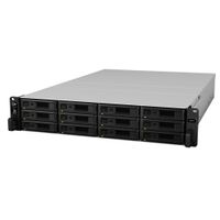 Synology RackStation RS2418+ data-opslag-server NAS Rack (2U) Ethernet LAN Zwart, Grijs C3538 - thumbnail