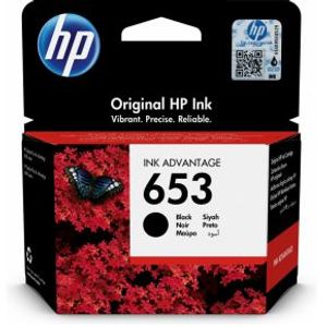 HP 653 Origineel Zwart 1 stuk(s)
