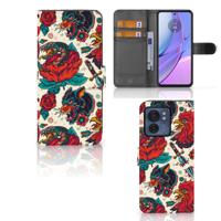 Telefoonhoesje met foto voor Motorola Edge 40 Old Skool | Portemonnee hoesje