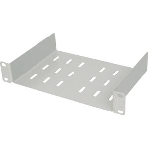 Digitus DN-10 TRAY-1 10 inch Apparaatbodem voor patchkast Vast inbouw Grijs-wit (RAL 7035)