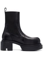 Rick Owens bottines Beatle Bogun à semelle plateforme - Noir - thumbnail