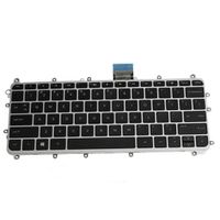 Notebook keyboard for HP Pavilion x360 11-n with silver frame