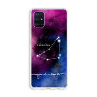 Sterrenbeeld - Donker: Galaxy A51 4G Transparant Hoesje