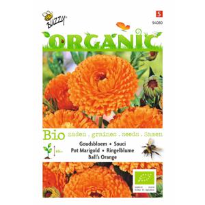 3 stuks Organic Calendula, Goudsbloem Ball's Orange (BIO)