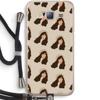 Bonjour mon amour: Samsung Galaxy J3 (2016) Transparant Hoesje met koord