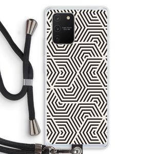 Magic pattern: Samsung Galaxy S10 Lite Transparant Hoesje met koord