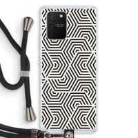 Magic pattern: Samsung Galaxy S10 Lite Transparant Hoesje met koord