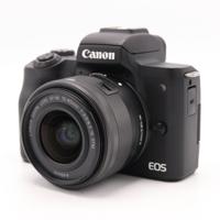 Canon EOS M50 mark II zwart + 15-45mm IS STM occasion