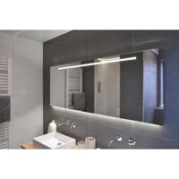 Looox Spiegel ML1 LED onder en geintegreerd LED verlichting 180 br x70 h. cm