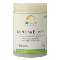Be-Life Blauwe spirulina bio 30 Capsules