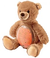 Luna projector beer 25 x 27 x 19 cm pluche bruin - thumbnail