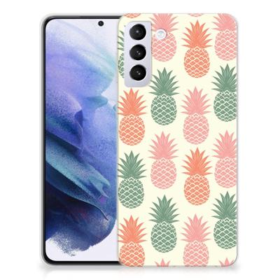Samsung Galaxy S21 Plus | Siliconen Case | Ananas