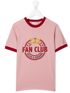 Dolce & Gabbana Kids t-shirt Fan Club - Rose