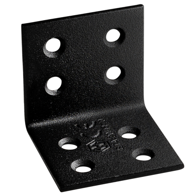 Waelbers Versterkingshoek 40x40mm zwart TXT - 50 Stuk(s) - 4318.11