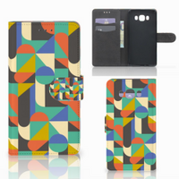 Samsung Galaxy J7 2016 Telefoon Hoesje Funky Retro - thumbnail