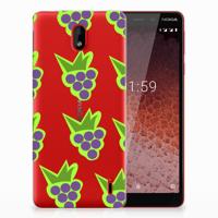 Nokia 1 Plus | Siliconen Case | Druiven