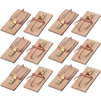 Ubbink Muizenval - 12x stuks - muizenklemmen - 10 cm - Ongediertebestrijding