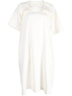 marina yee robe Pepper à col rabattu - Blanc