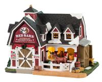 Red Barn Veterinary Hospital 19x24x20 cm Kersthuisje - Lemax