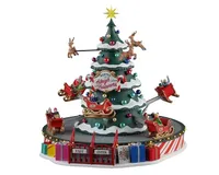 Santas sleigh spinners. with 4.5v - thumbnail