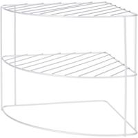 Excellent Houseware Keukenhoekrek metaal 23x23x21cm grijs