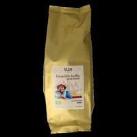 SUN Coffee Gezeilde koffiebonen dark roast bio 500 Gram