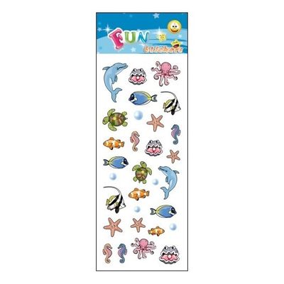 Stickervel oceaandieren