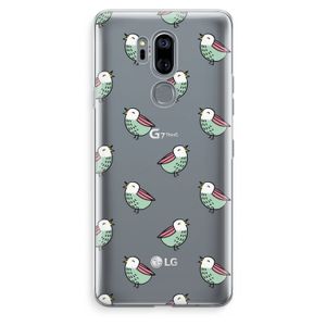 Vogeltjes: LG G7 Thinq Transparant Hoesje