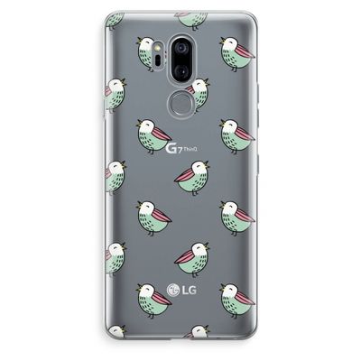 Vogeltjes: LG G7 Thinq Transparant Hoesje