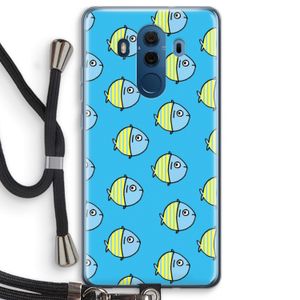 Visjes: Huawei Mate 10 Pro Transparant Hoesje met koord