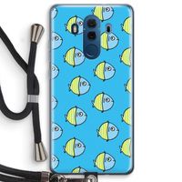 Visjes: Huawei Mate 10 Pro Transparant Hoesje met koord